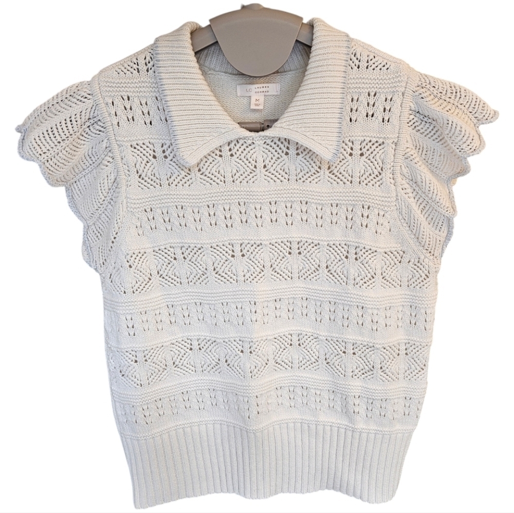 Lauren Conrad Cotton Sweater size M​​​​​